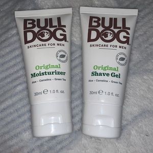 Men’s moisturizer + shave gel